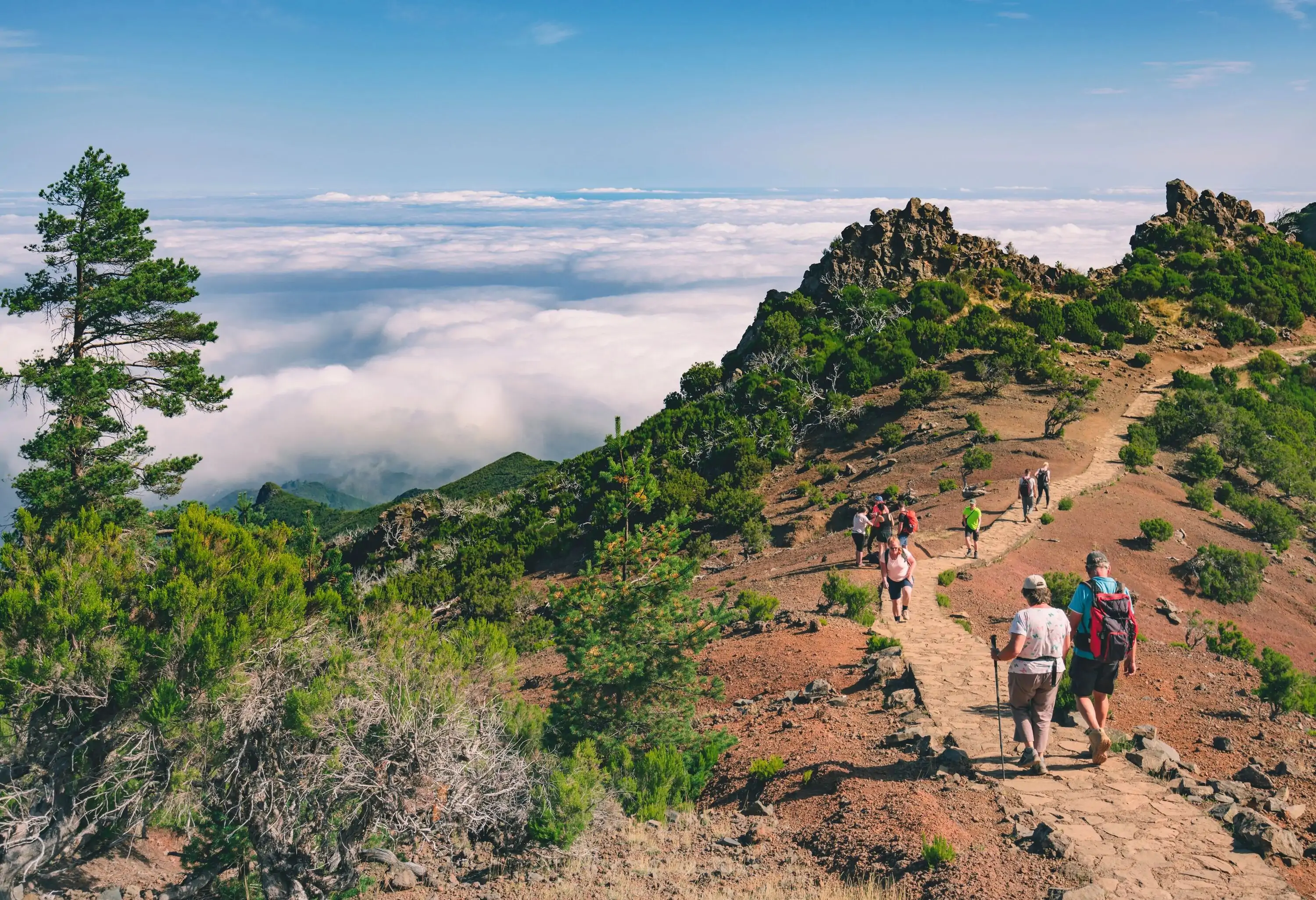 PR1 Pico do Arieiro - Pico Ruivo hike Madeira Portugal